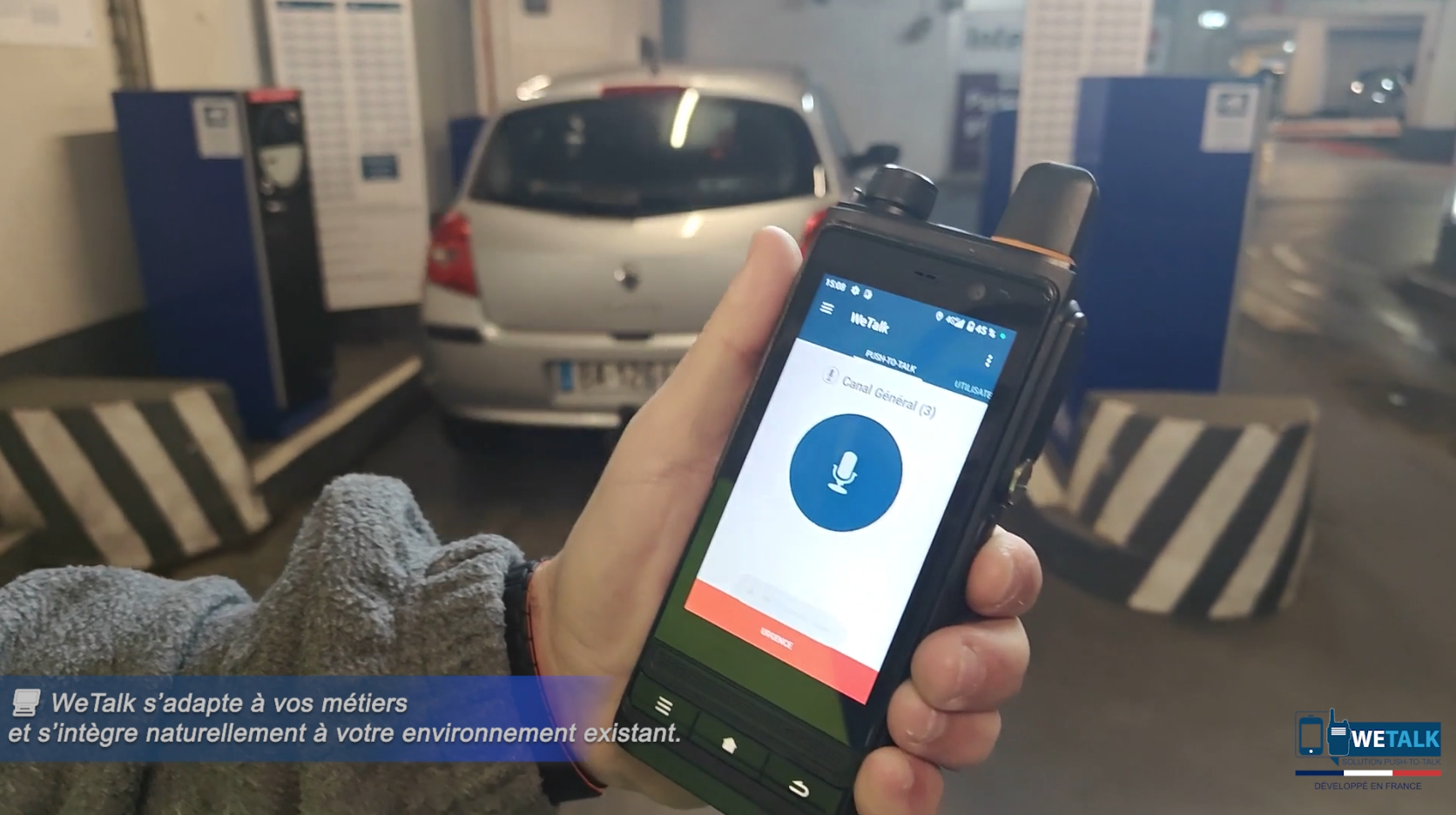 Mise en ligne d’une vidéo de présentation : cas d’usage WeTalk au parking souterrain Saint-Marc à Rouen